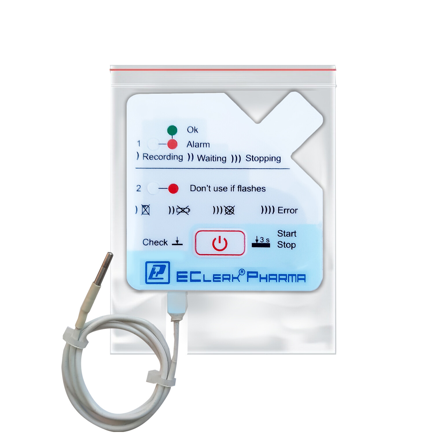 Логгер температуры и избыточного давления EClerk-USB-Kl Приборы для регистрации давления, температуры, влажности logger EClerk-USB-Kl